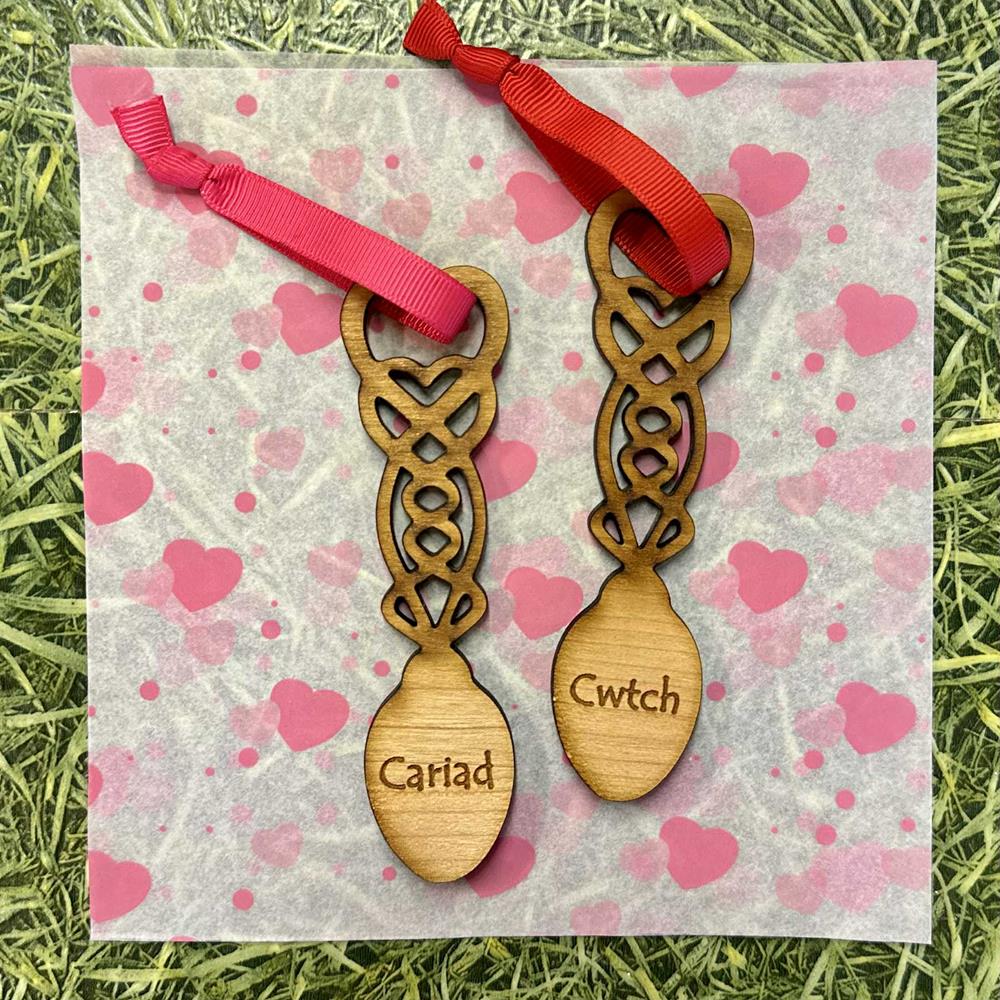 Mini Wooden Lovespoon