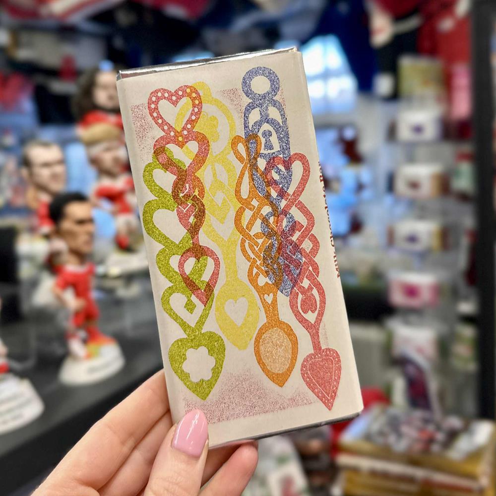 Lovespoon Milk Chocolate Bar