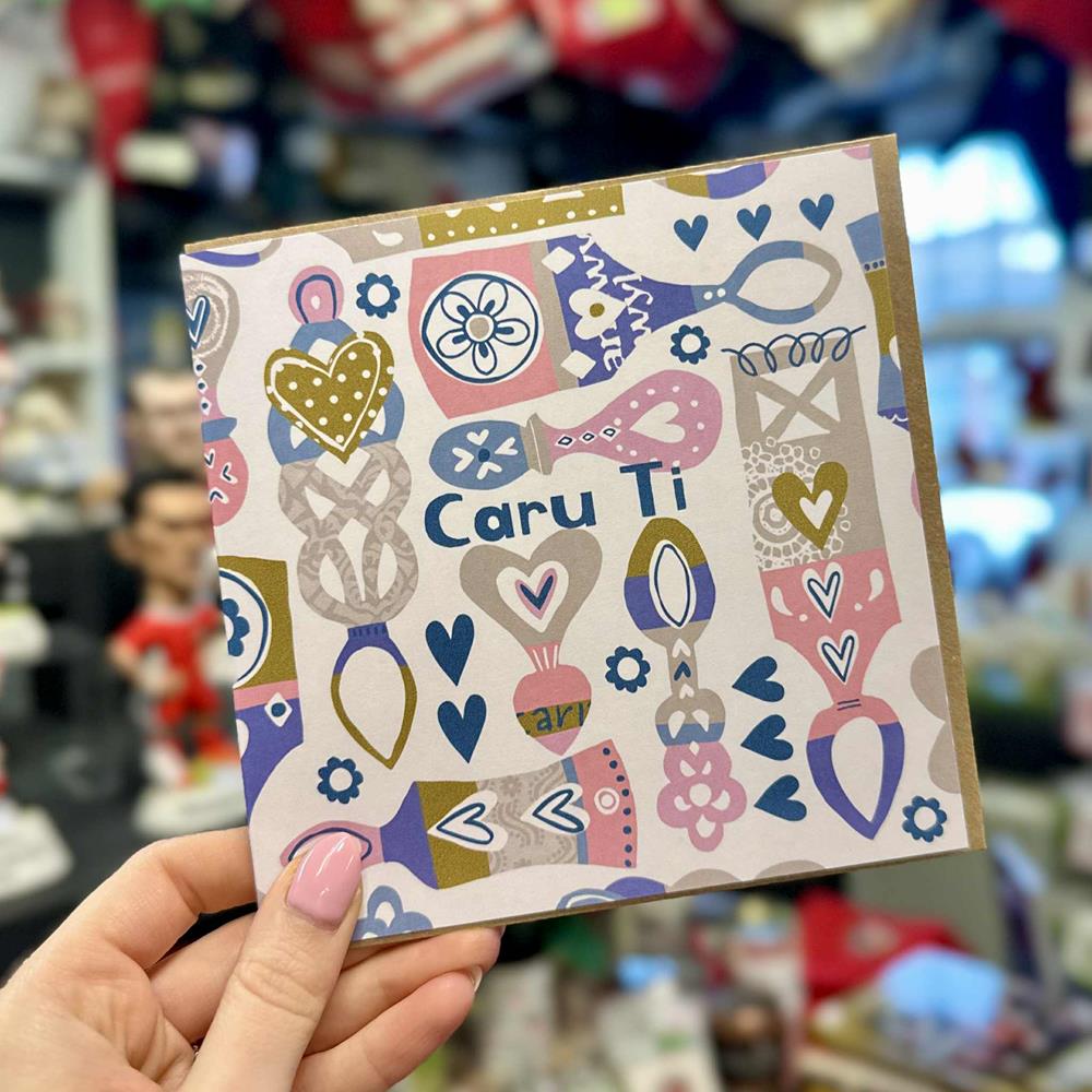 Caru Ti Lovespoons Card