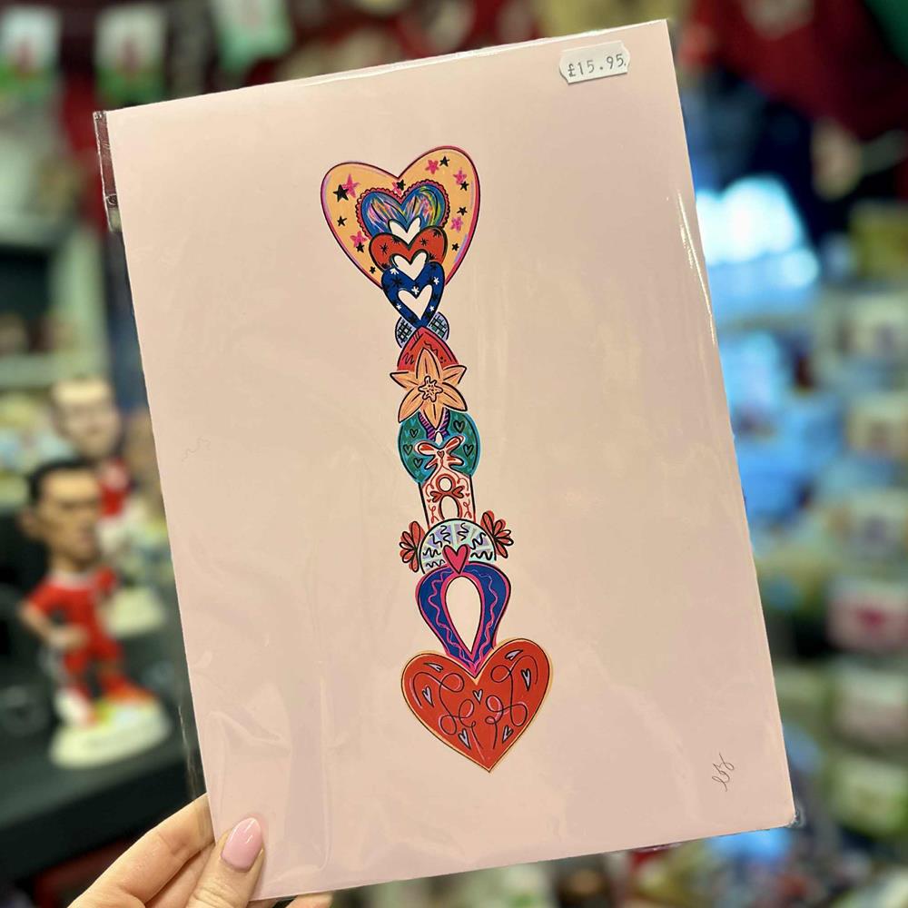 Lovespoon A4 Print